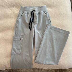 Figs High Waisted Isabel Wide Leg Scrub Pants